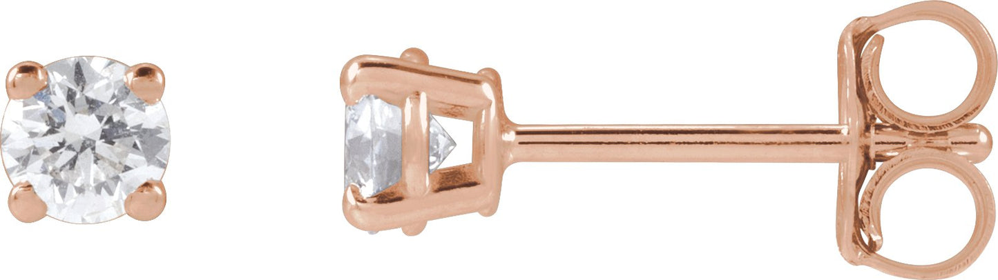 1/3 Ctw Lab-Grown Diamond Stud Earrings