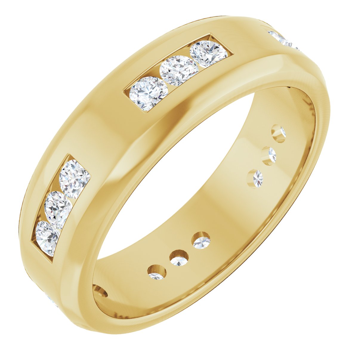 1 Ctw Lab-Grown Diamond Band