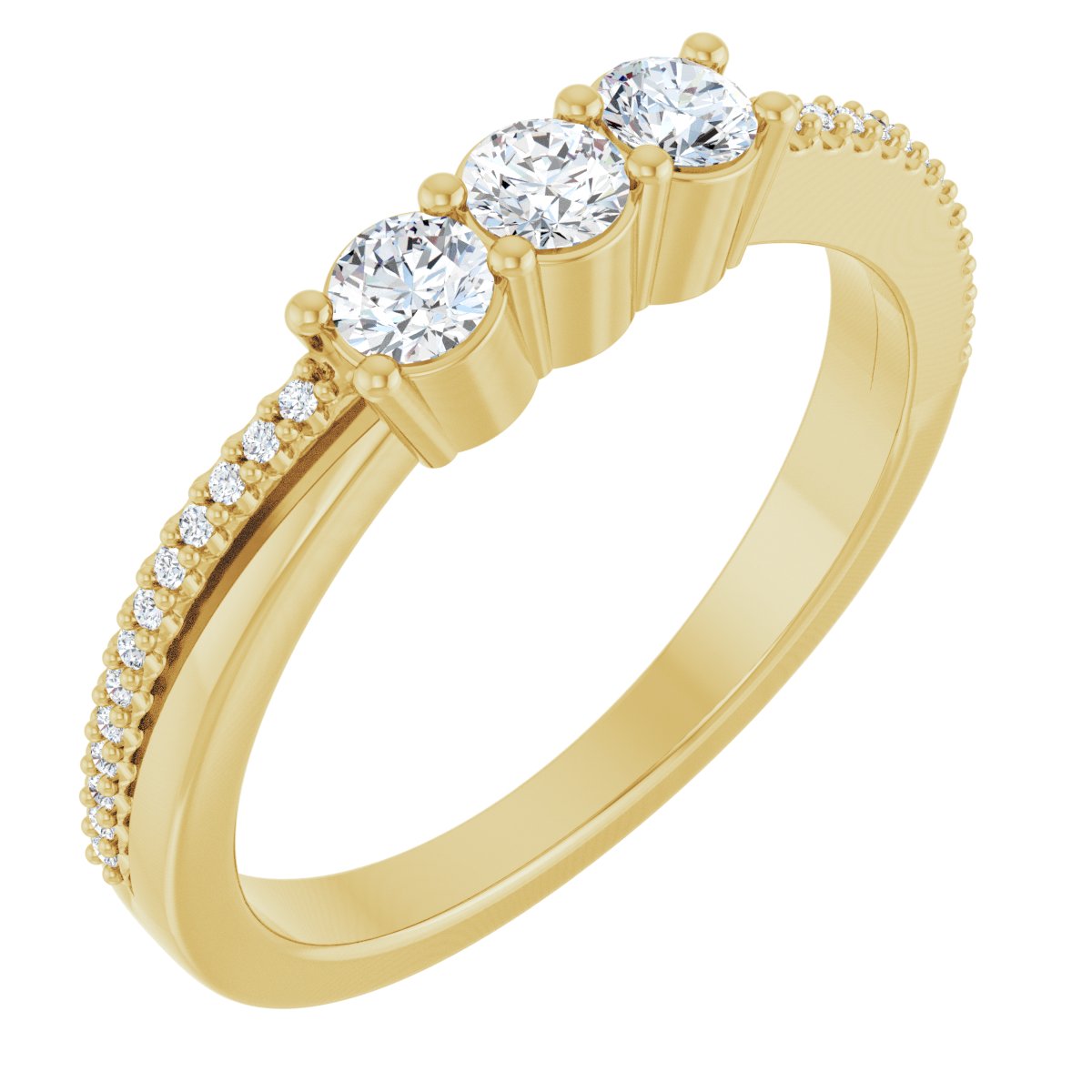 1/3 Ctw Lab-Grown Diamond Anniversary Band