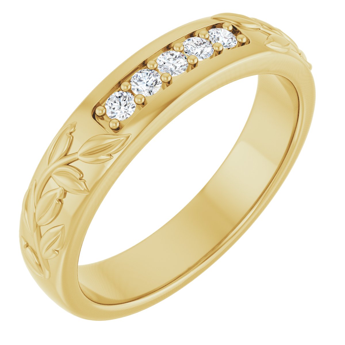 1/6 Ctw Lab-Grown Diamond Band