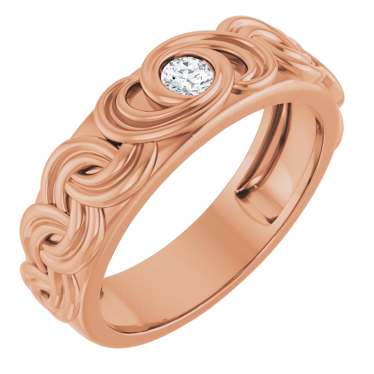 1/8 Ct Lab-Grown Diamond Band