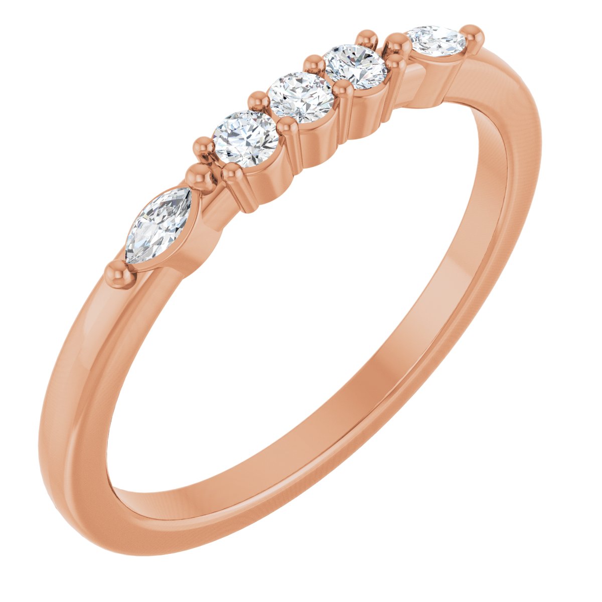 1/5 Ctw Lab-Grown Diamond Anniversary Band