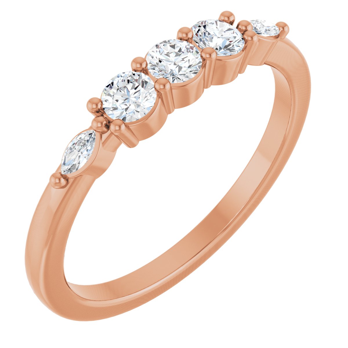 1/3 Ctw Lab-Grown Diamond Anniversary Band