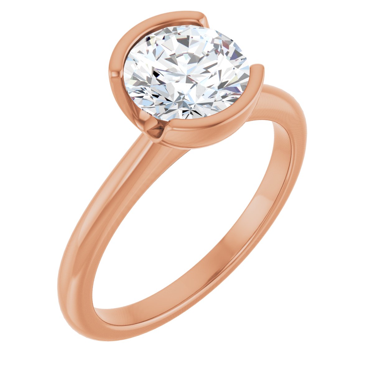 1 1/2 Ctw Lab-Grown Diamond Engagement Ring