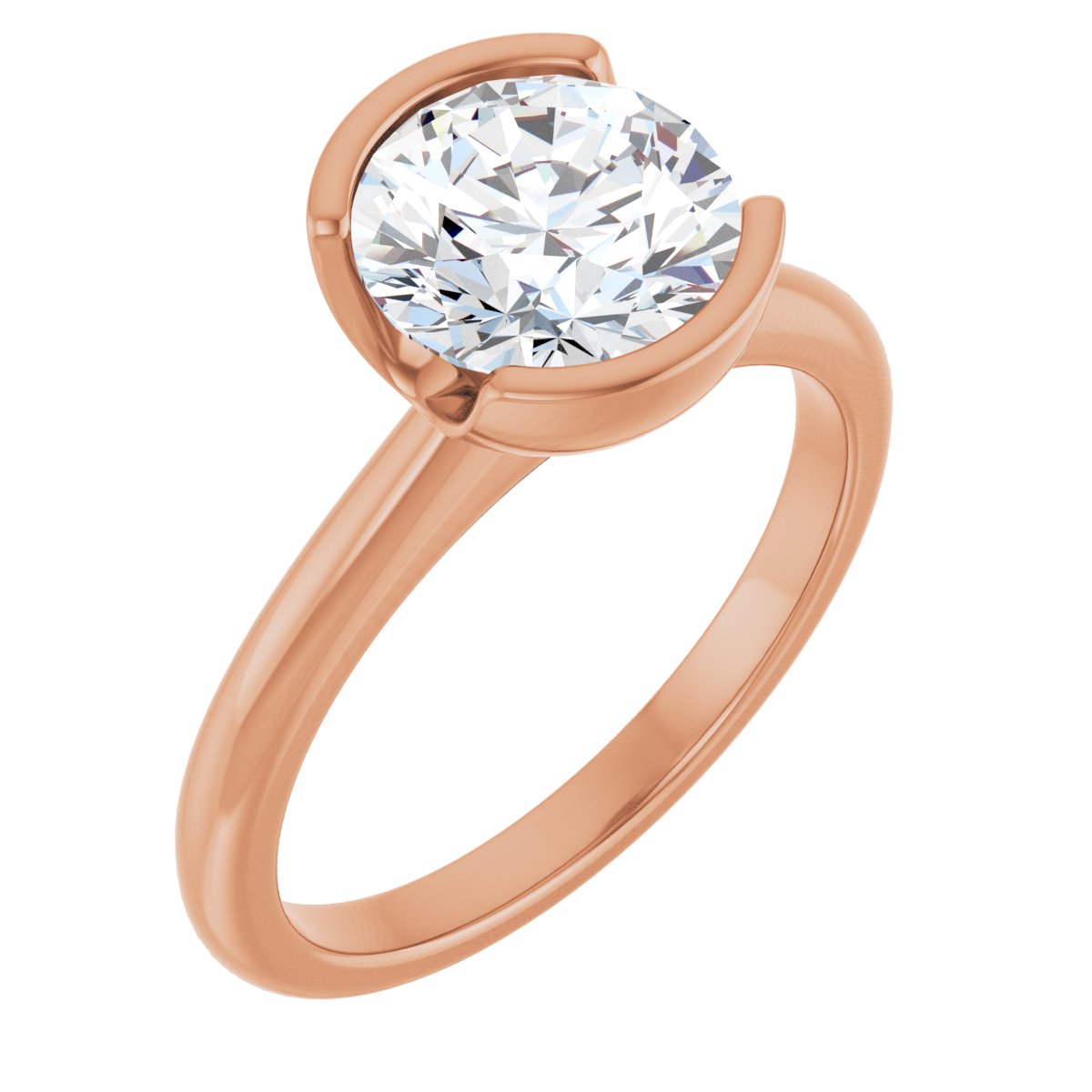 2 Ctw Lab-Grown Diamond Engagement Ring