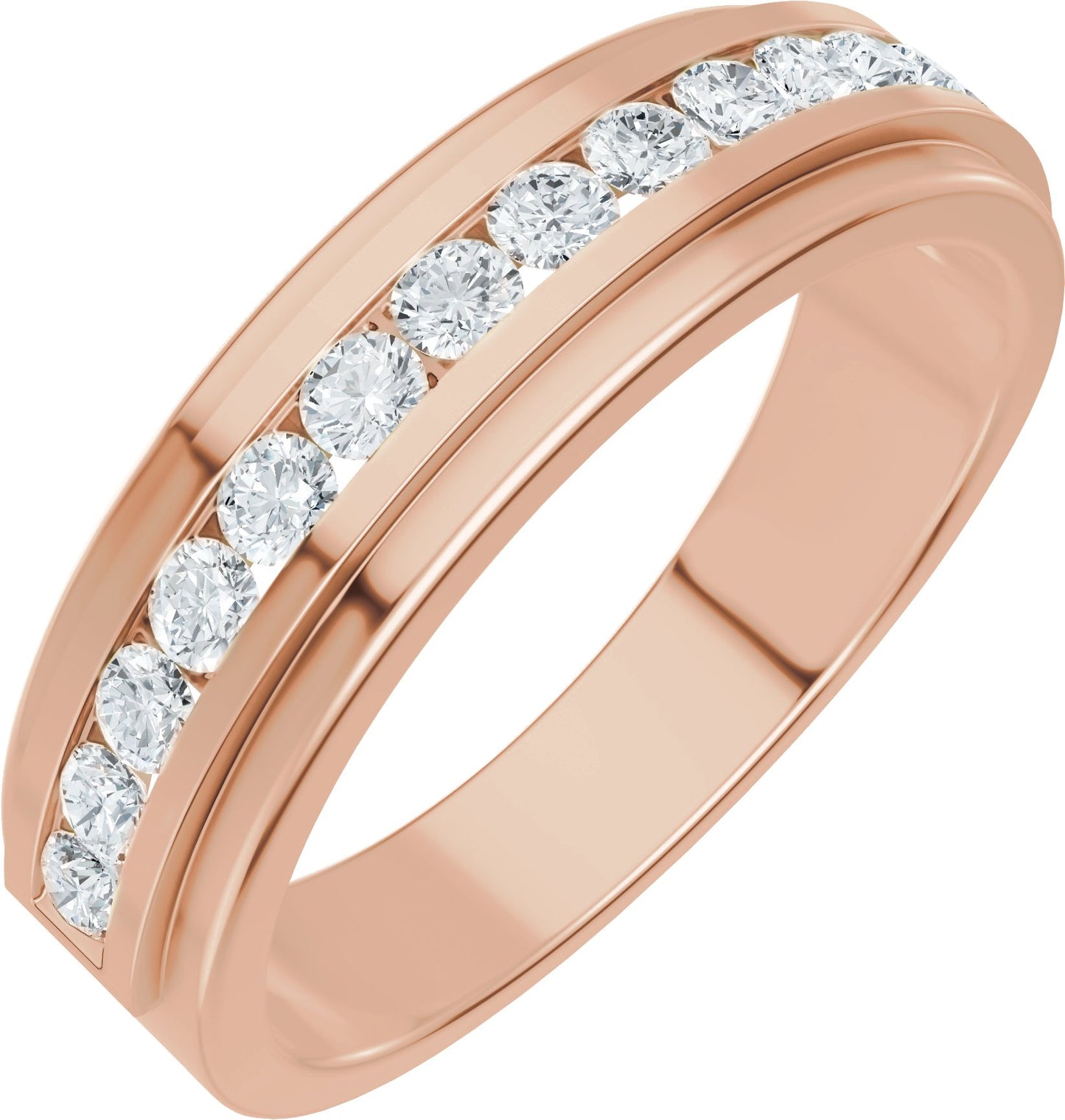 5/8 Ctw Lab-Grown Diamond Band
