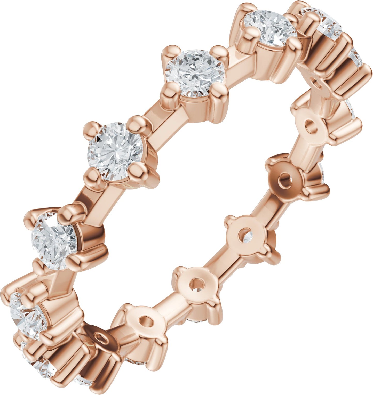 1 Ctw Lab-Grown Diamond Eternity Band