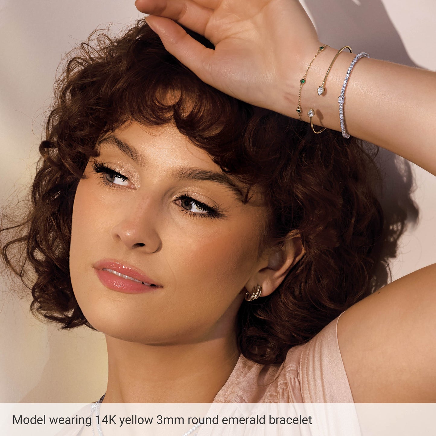 1/3 Ctw Lab-Grown Diamond Bezel-Set Bracelet - Lab Grown Diamond