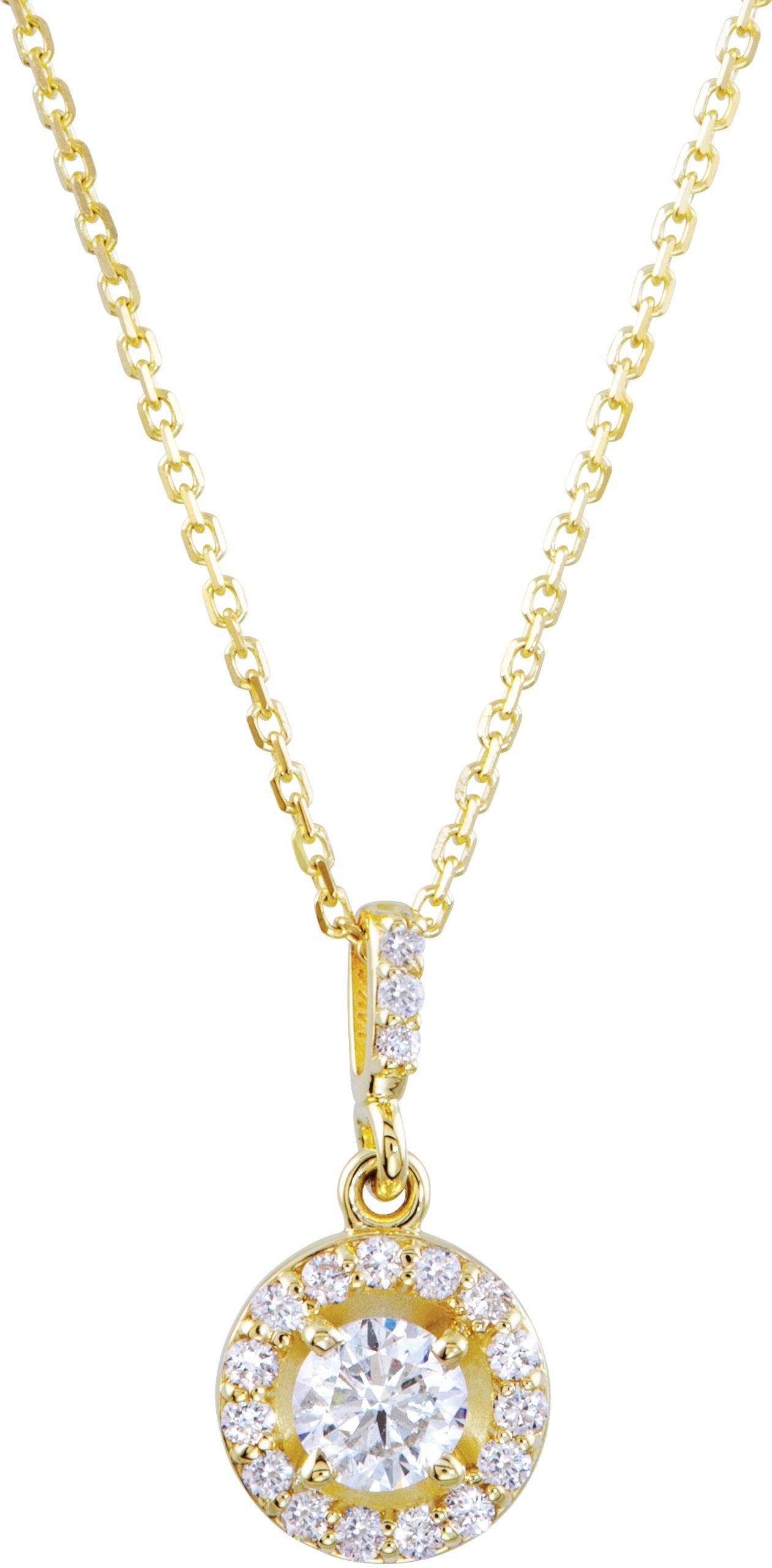 1 1/5 Ctw Lab-Grown Diamond Necklace