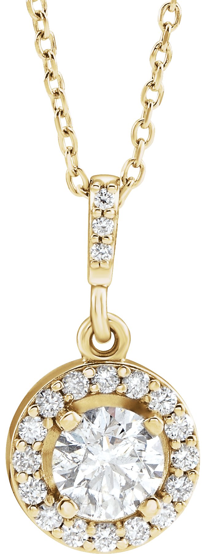 1/2 Ctw Lab-Grown Diamond Necklace