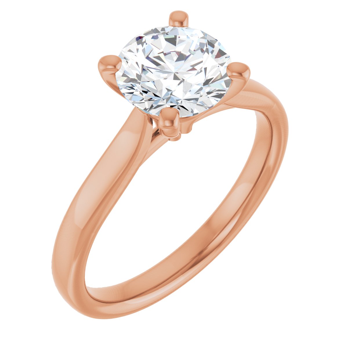1 1/2 Ctw Lab-Grown Diamond Engagement Ring