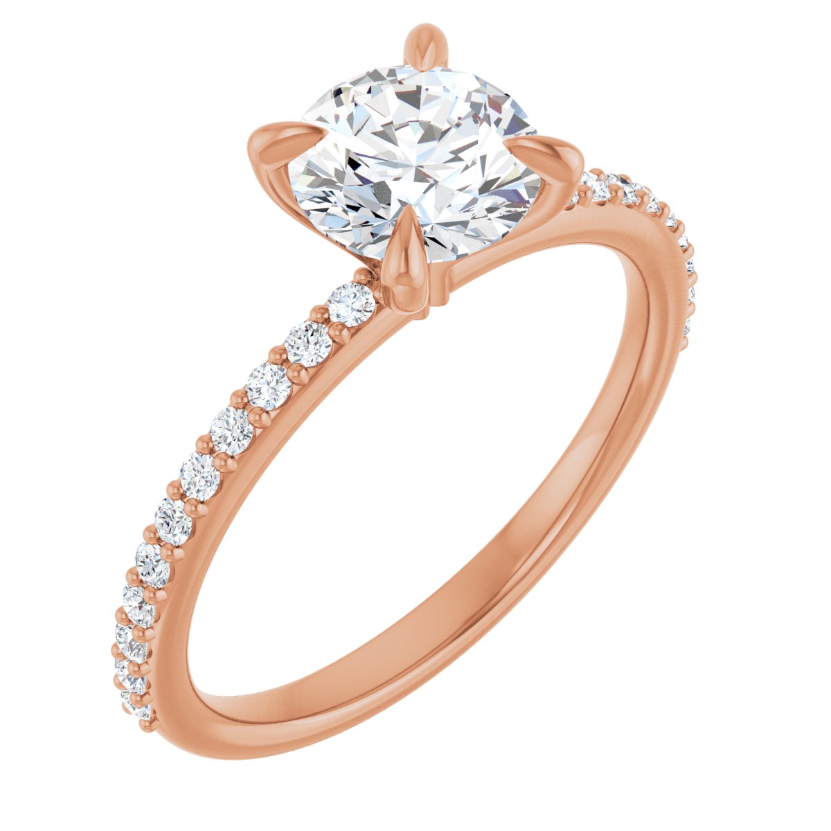 1 1/5 Ctw Lab-Grown Diamond Engagement Ring