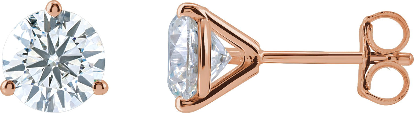 1/2 Ctw Lab-Grown Diamond Stud Earring