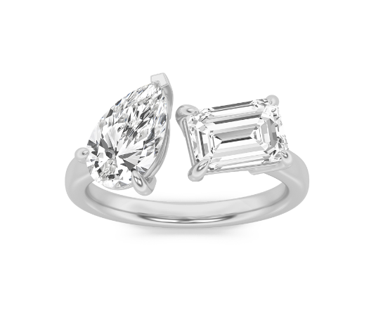 TOI ET MOI LAB GROWN DIAMOND 3CTW RING EM/PS - Brilliance Direct