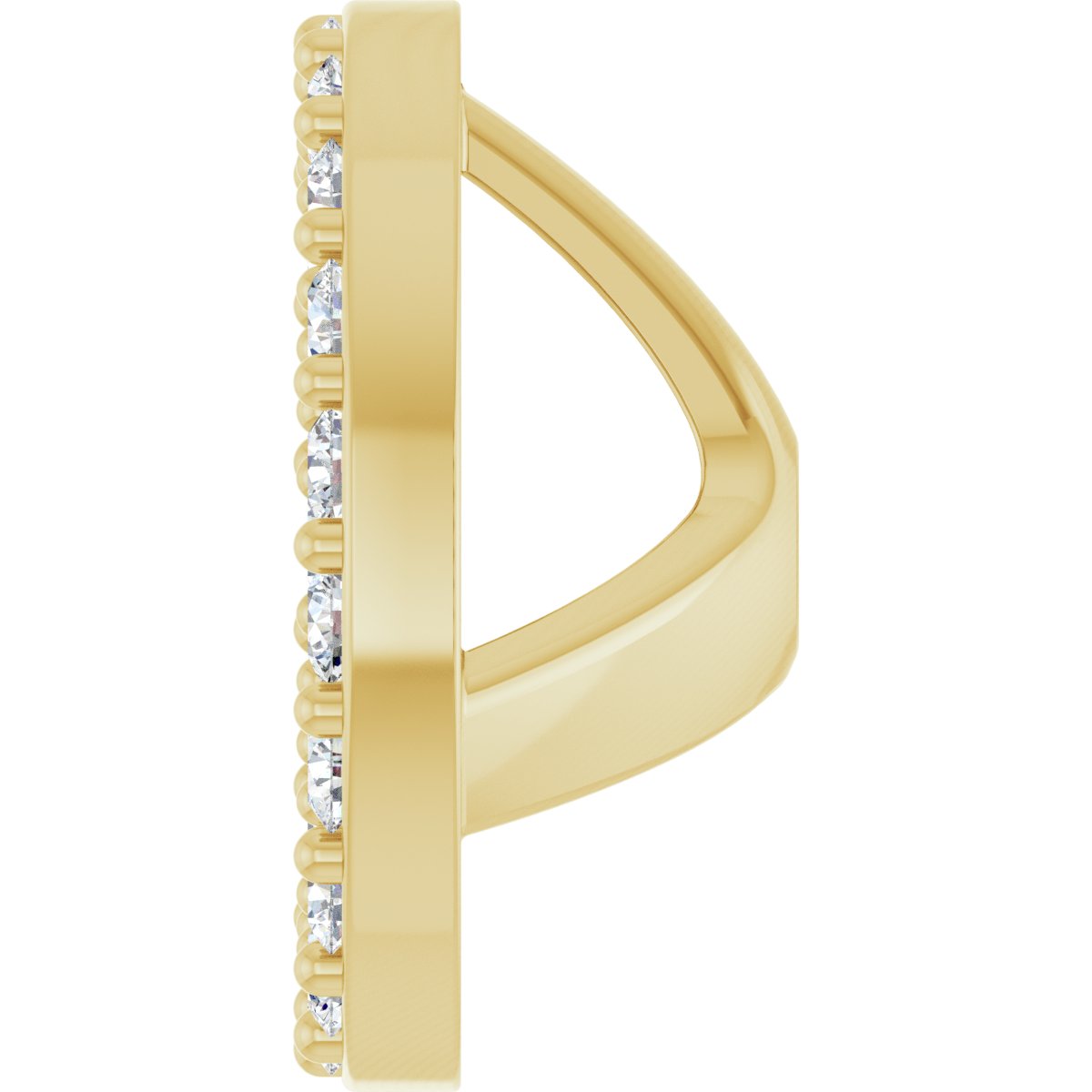 1/4 Ctw Lab-Grown Diamond Halo-Style Earring Jackets - Rose Gold - Lab Grown Diamond