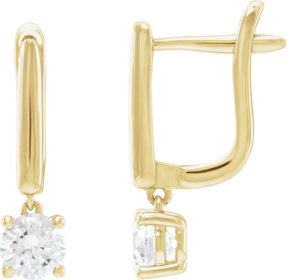 1 Ctw Lab-Grown Diamond Earrings - Lab Grown Diamond