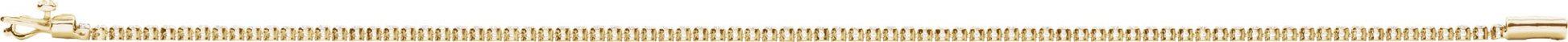 1 5/8 Ctw Lab-Grown Diamond Lightweight Line Bracelet - Lab Grown Diamond