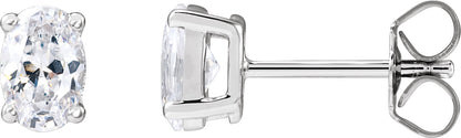 3/4 Ctw Lab-Grown Diamond Stud Earrings