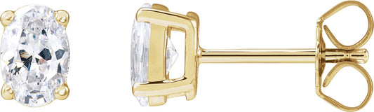3/4 Ctw Lab-Grown Diamond Stud Earrings - Lab Grown Diamond
