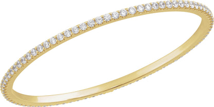 5 Ctw Lab-Grown Diamond Bangle Bracelet