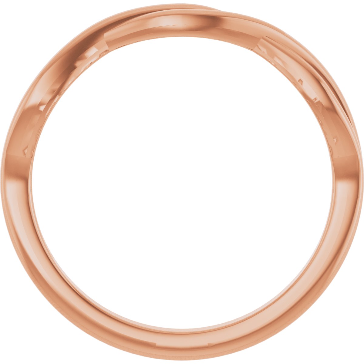 Twisted Ring - Rose Gold
