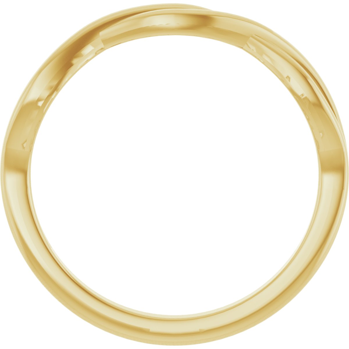 Twisted Ring - Yellow Gold