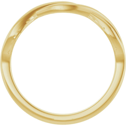 Twisted Ring - Yellow Gold