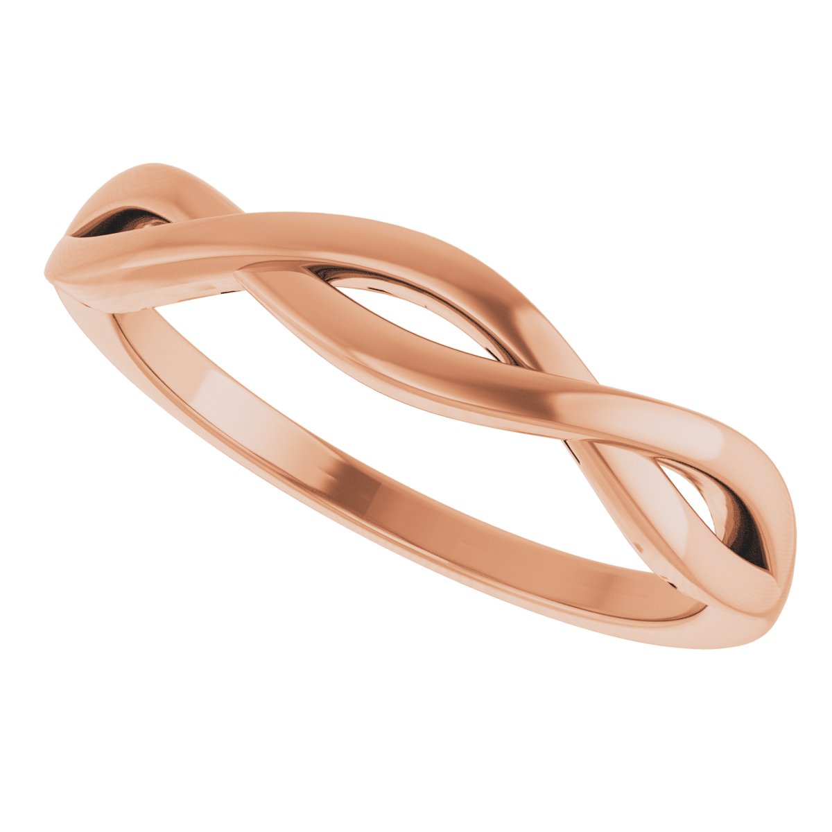 Twisted Ring - Rose Gold