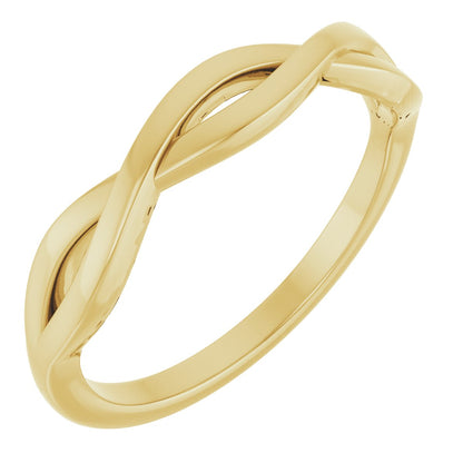 Twisted Ring - Yellow Gold