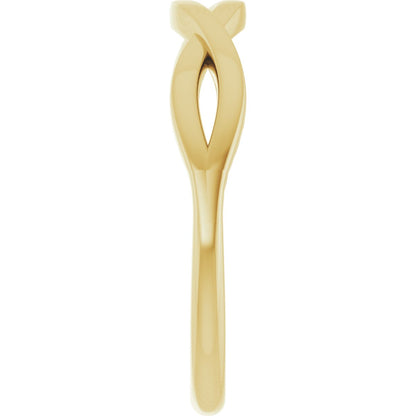 Twisted Ring - Yellow Gold