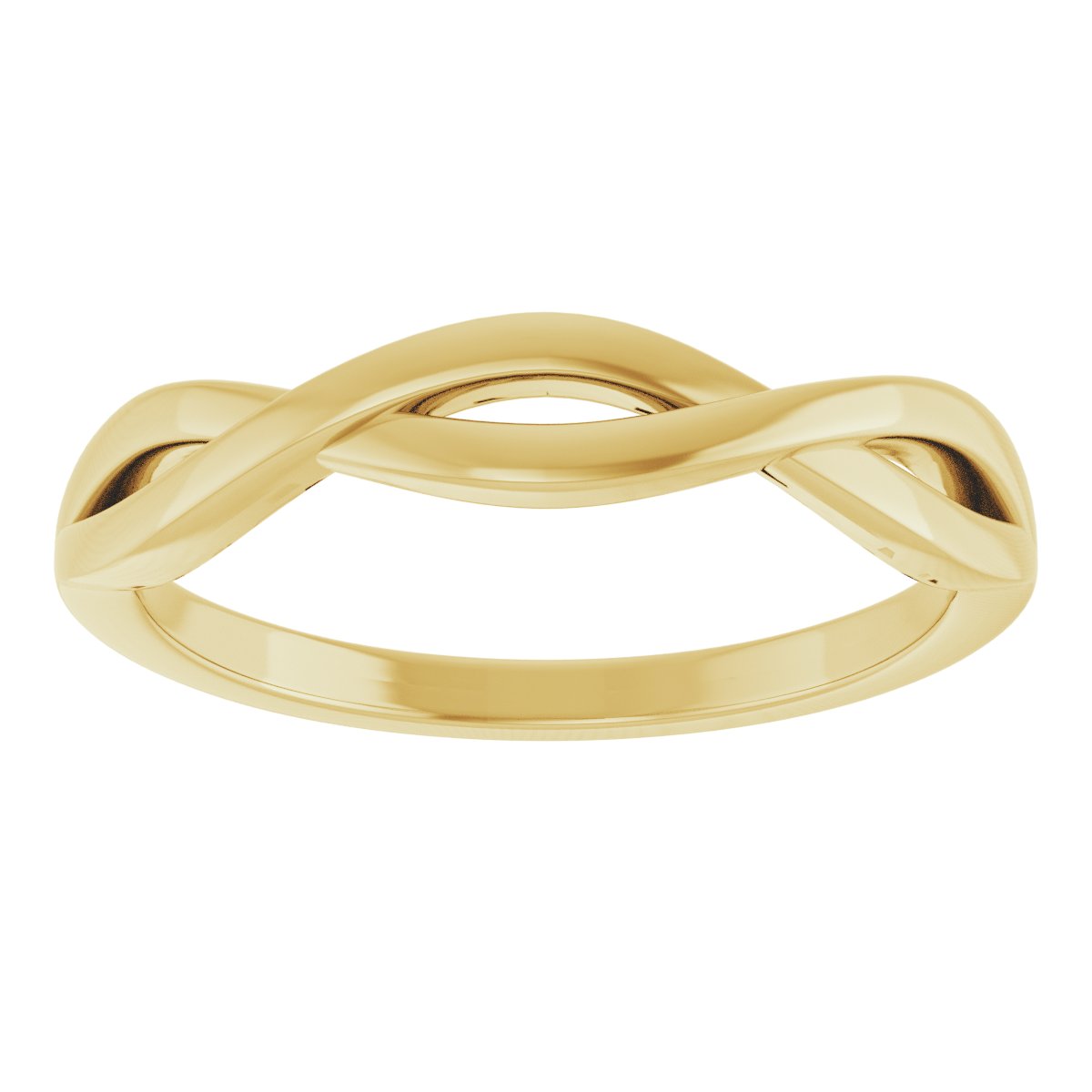 Twisted Ring - Yellow Gold