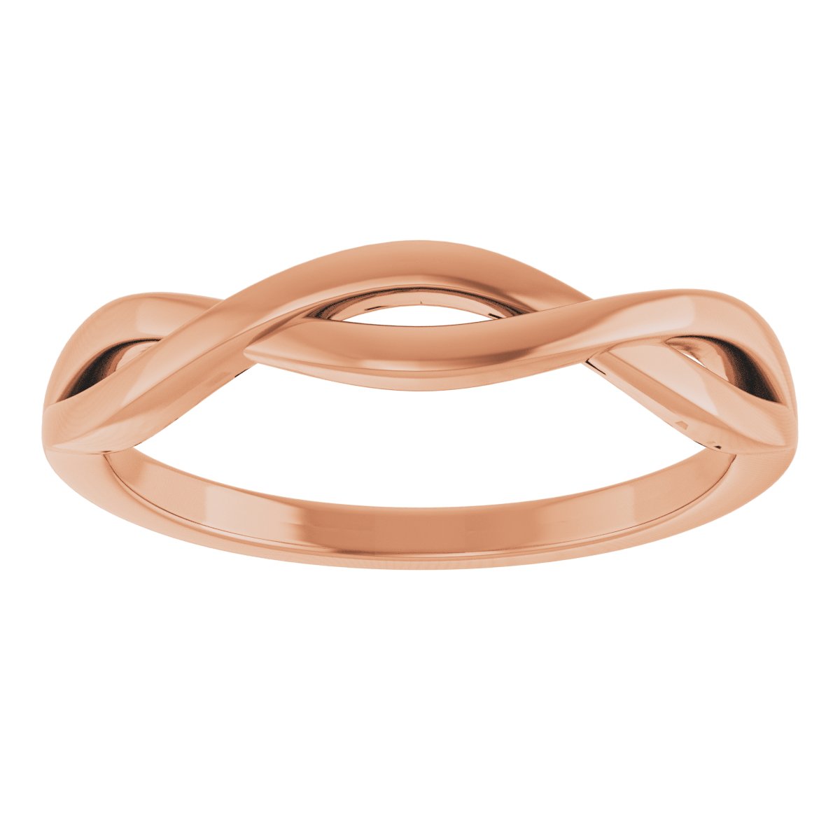Twisted Ring - Rose Gold