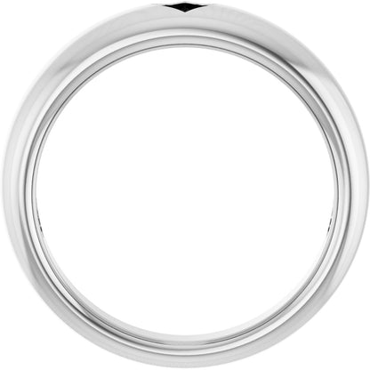 Pierced Heart Ring - White Gold