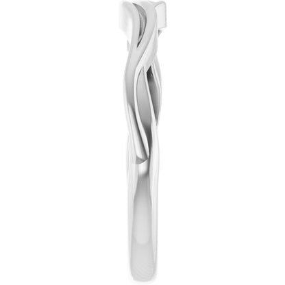 Stackable Ring - White Gold