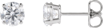 1 1/4 Ctw Lab-Grown Diamond Stud Earrings