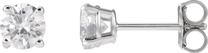 5/8 Ctw Lab-Grown Diamond Stud Earrings