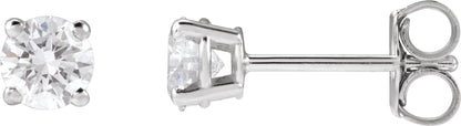 1/2 Ctw Lab-Grown Diamond Stud Earrings