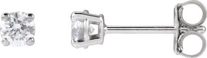 1/10 Ctw Lab-Grown Dimaond Stud Earrings