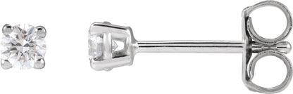 1/5 Ctw Lab-Grown Dimaond Stud Earrings