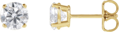 1 1/4 Ctw Lab-Grown Diamond Stud Earrings - Lab Grown Diamond