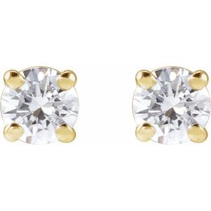 1/4 Ctw Lab-Grown Diamond Stud Earring