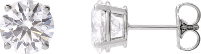 2 1/2 Ctw Lab-Grown Diamond Stud Earrings - Lab Grown Diamond