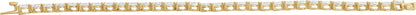 6 1/2 Ctw Pear Lab-Grown Diamond Line Bracelet - Lab Grown Diamond