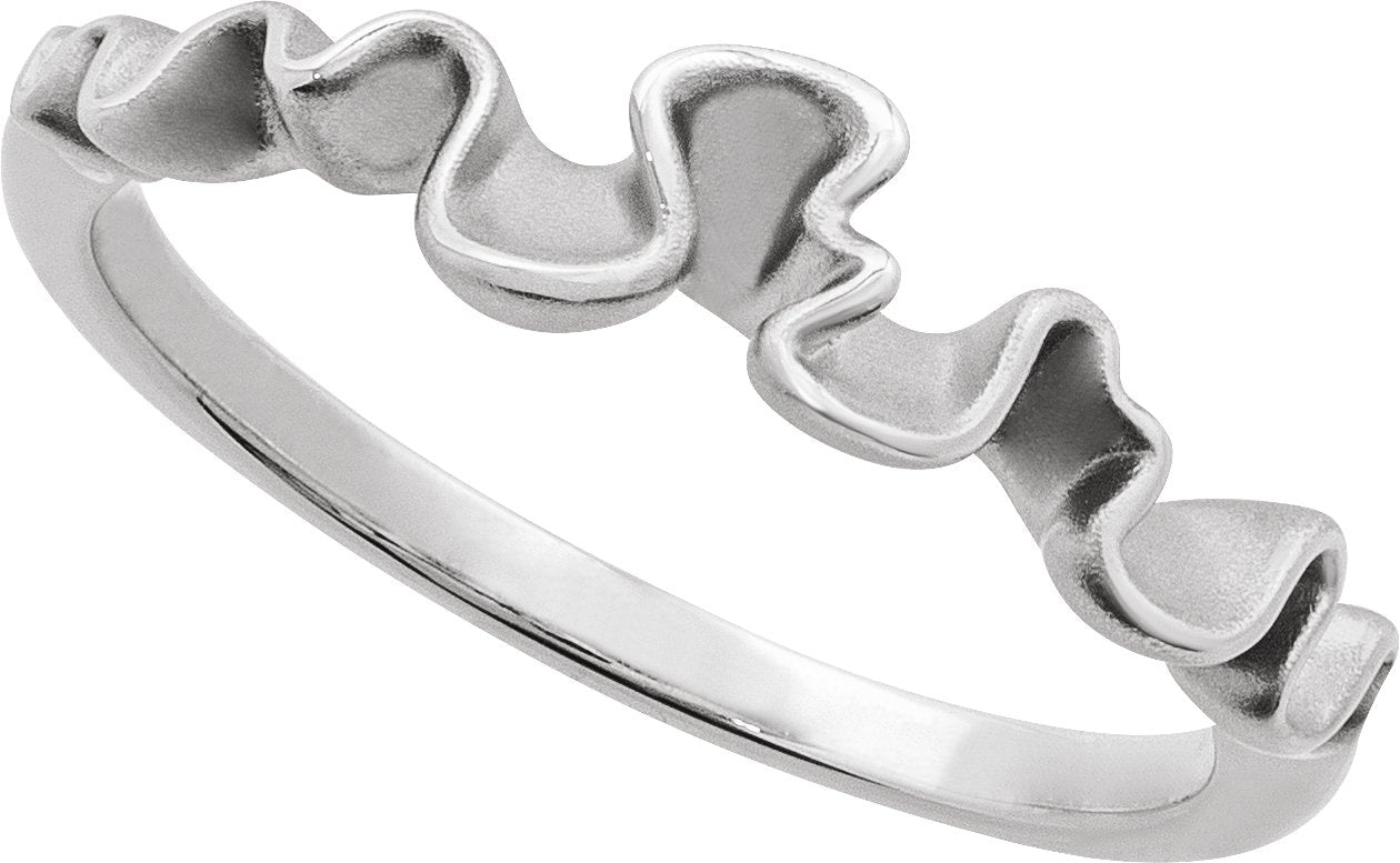 Polished - White Gold