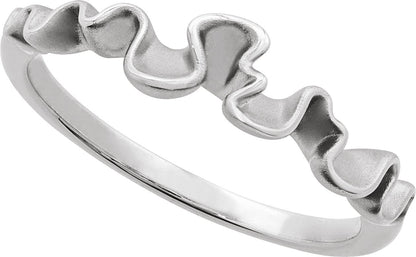 Polished - White Gold