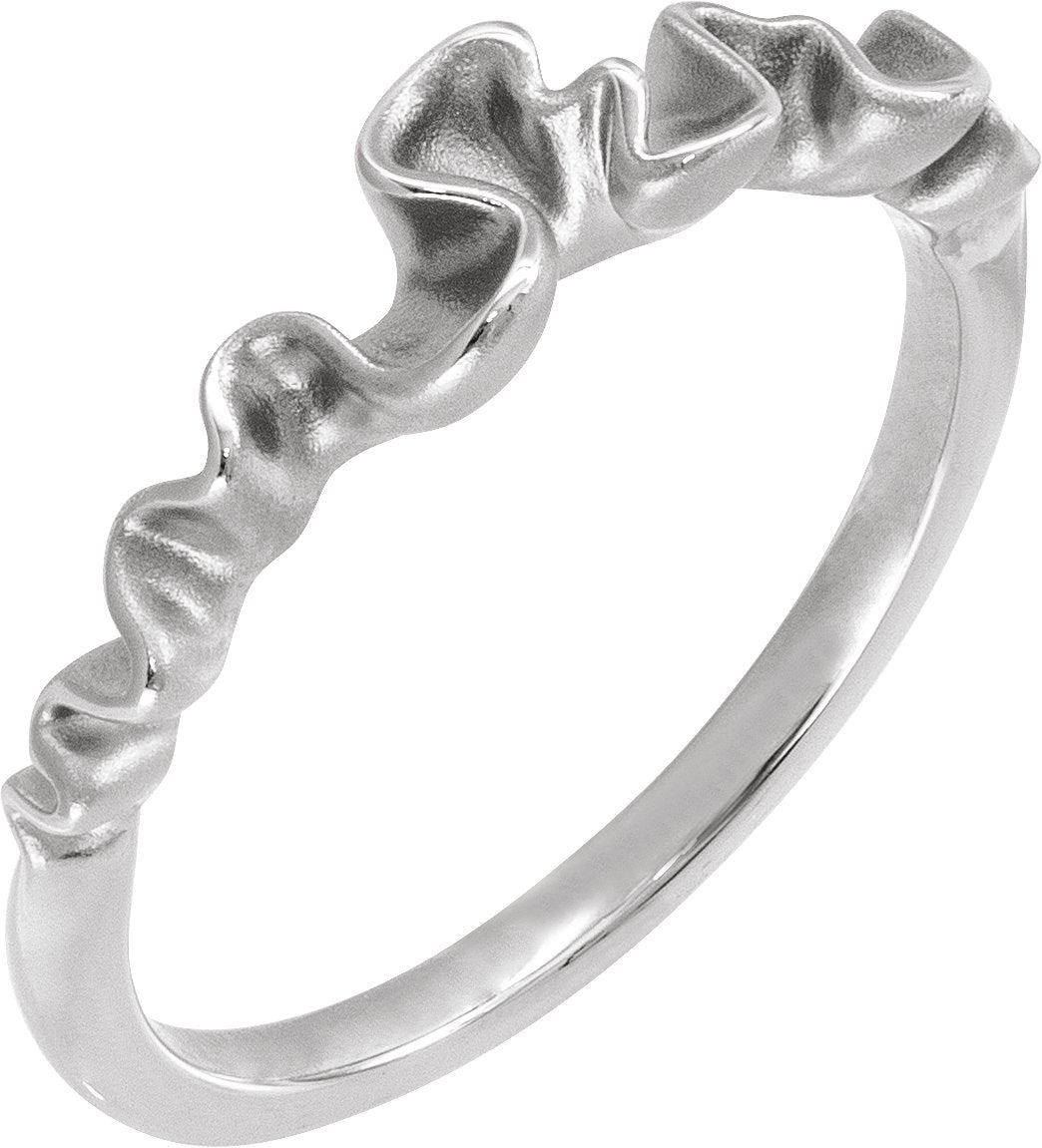 Polished - White Gold