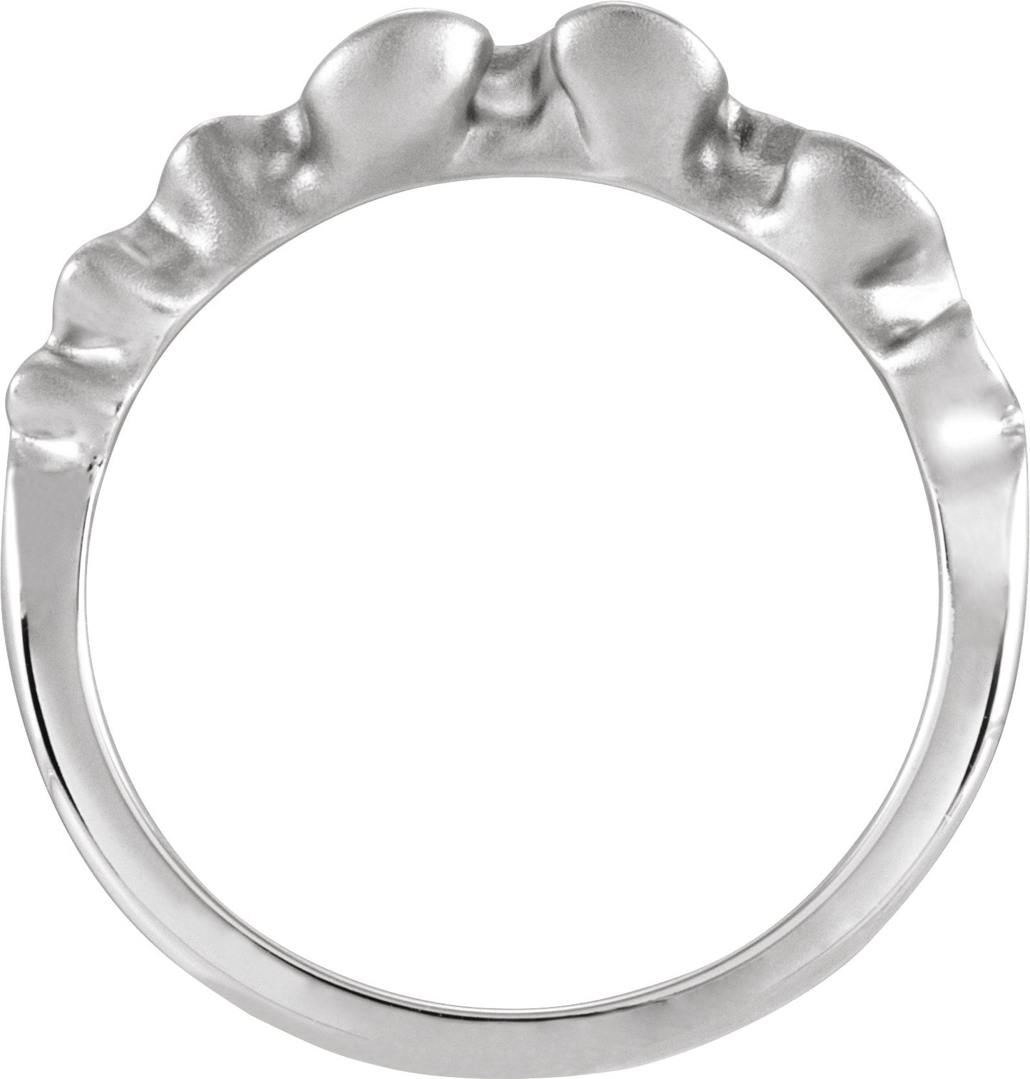 Polished - White Gold