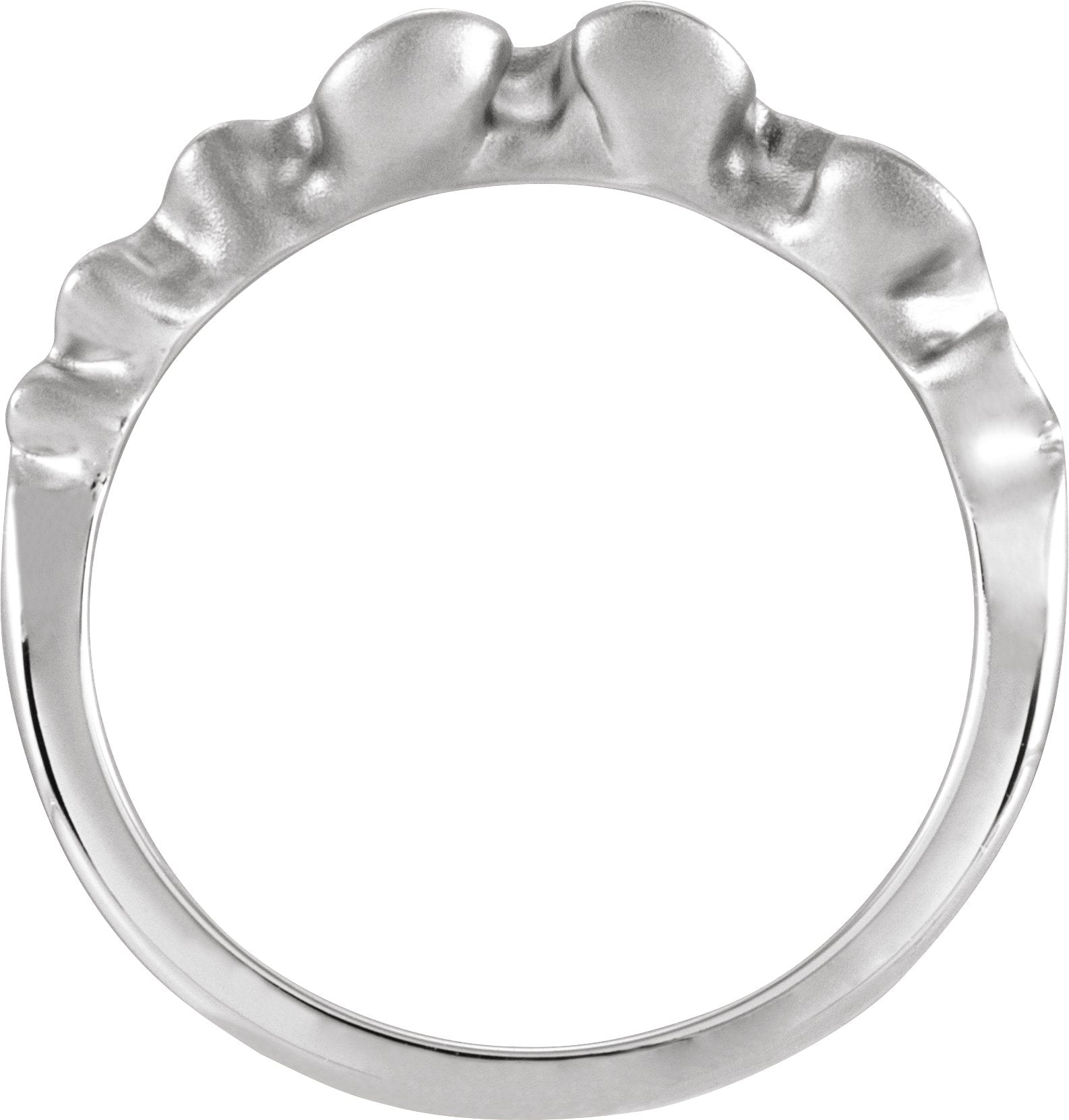 Polished - White Gold