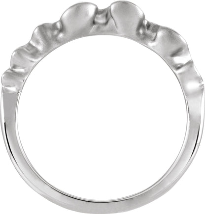 Polished - White Gold