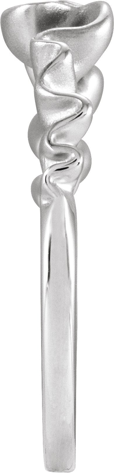 Polished - White Gold